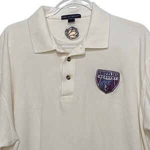Memphis Grizzlies Academy Mens Polo Shirt Basketball‎ Sporty Preppy Athleisure